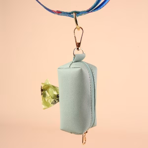 Dispensador Petit de Bolsas en PU — Menta: imagen 2