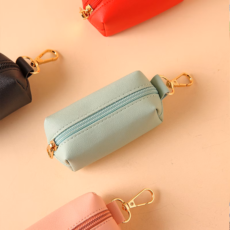 Dispensador Petit de Bolsas en PU — Menta
