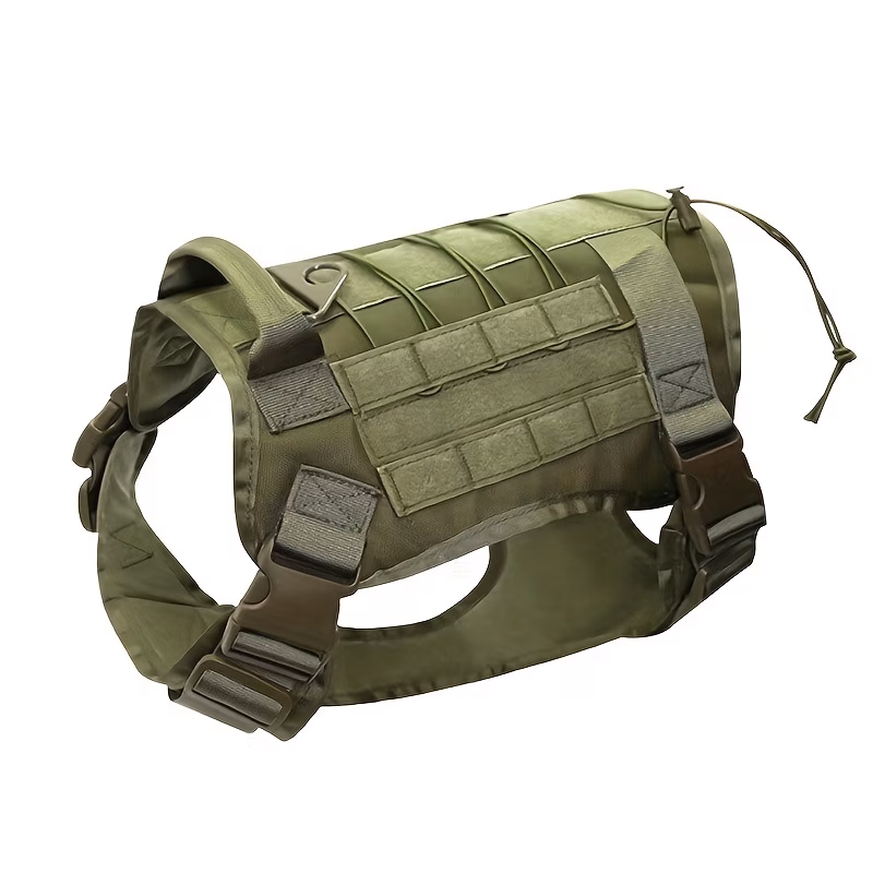 Arnés Command MOLLE para Perro Grande — Khaki